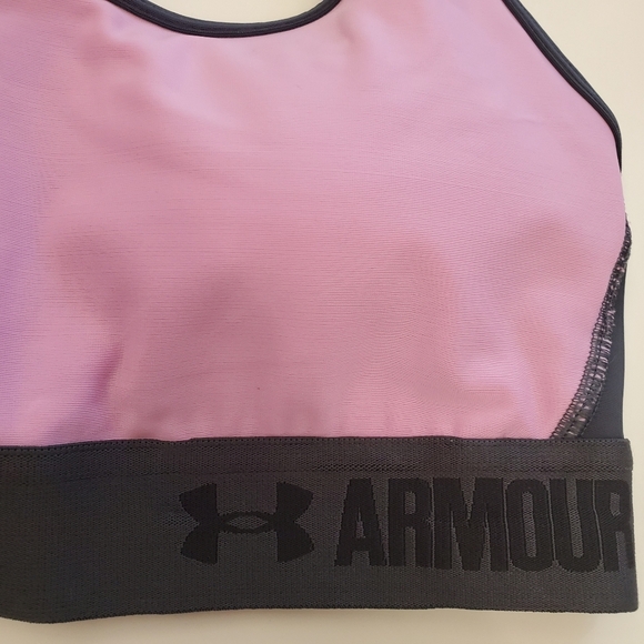 Under Armour |  Crossback Medium Padded Sports Bra - Picture 4 of 5